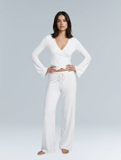 Éloïse - Ensemble loungewear cache-cœur