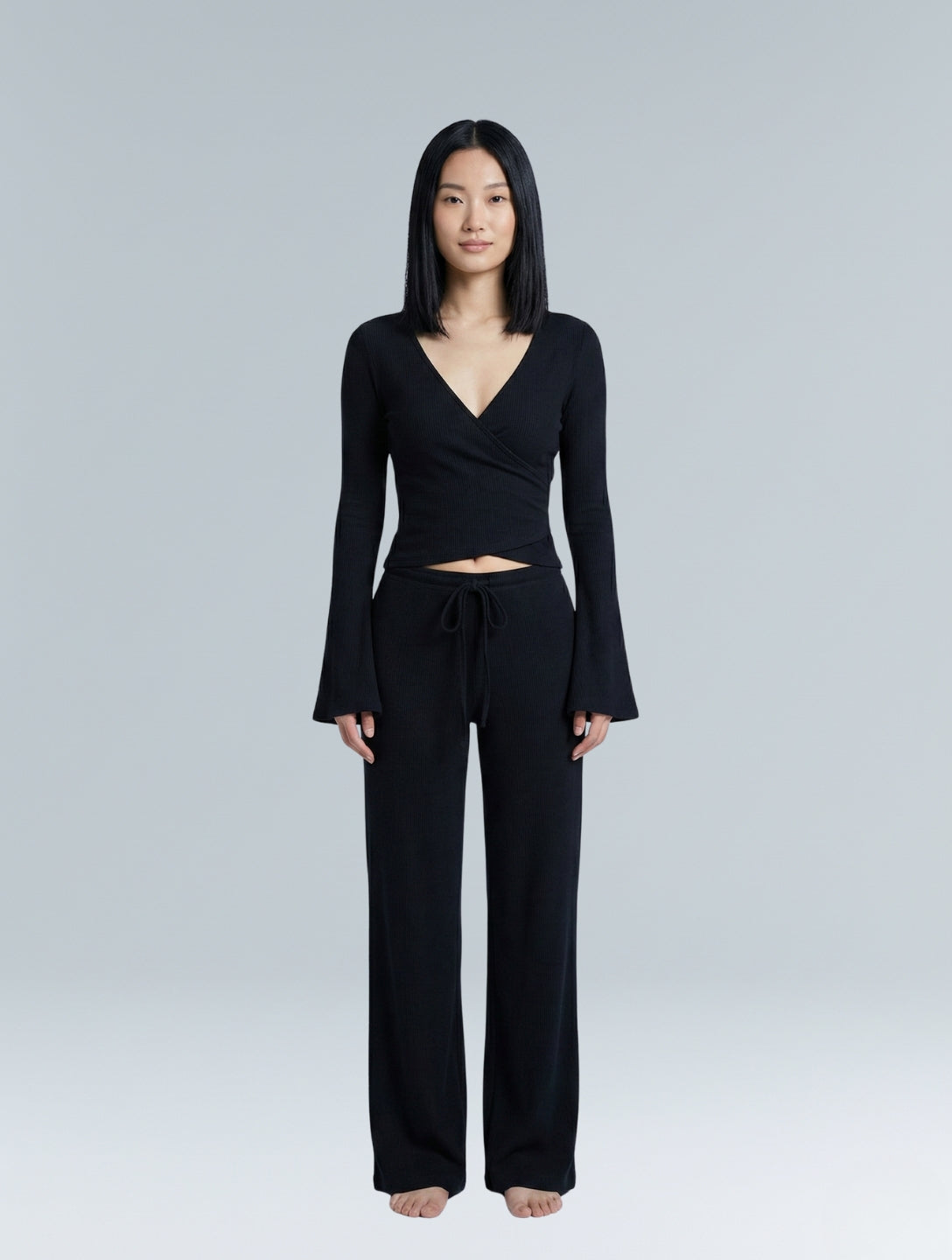 Éloïse - Ensemble loungewear cache-cœur