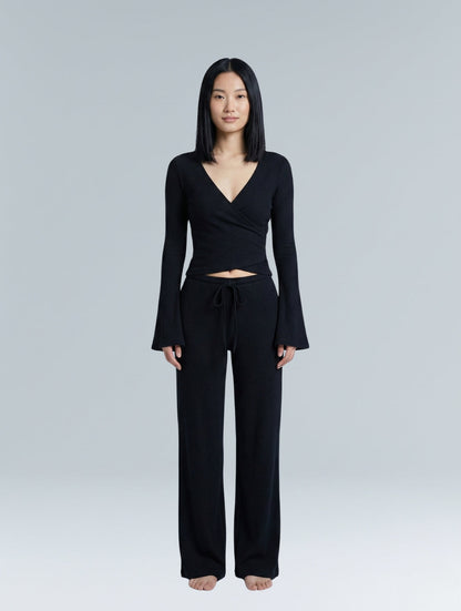 Éloïse - Ensemble loungewear cache-cœur