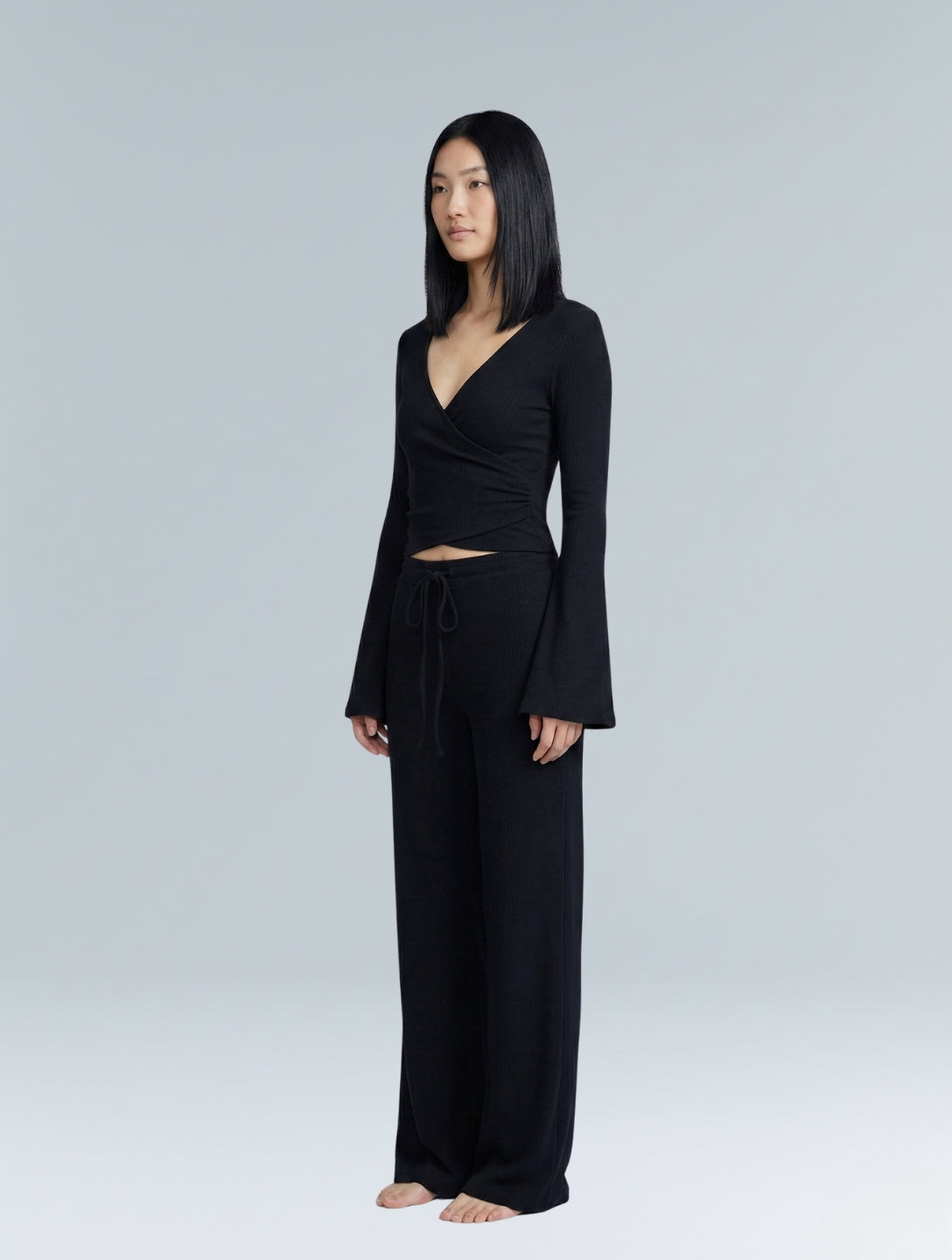 Éloïse - Ensemble loungewear cache-cœur