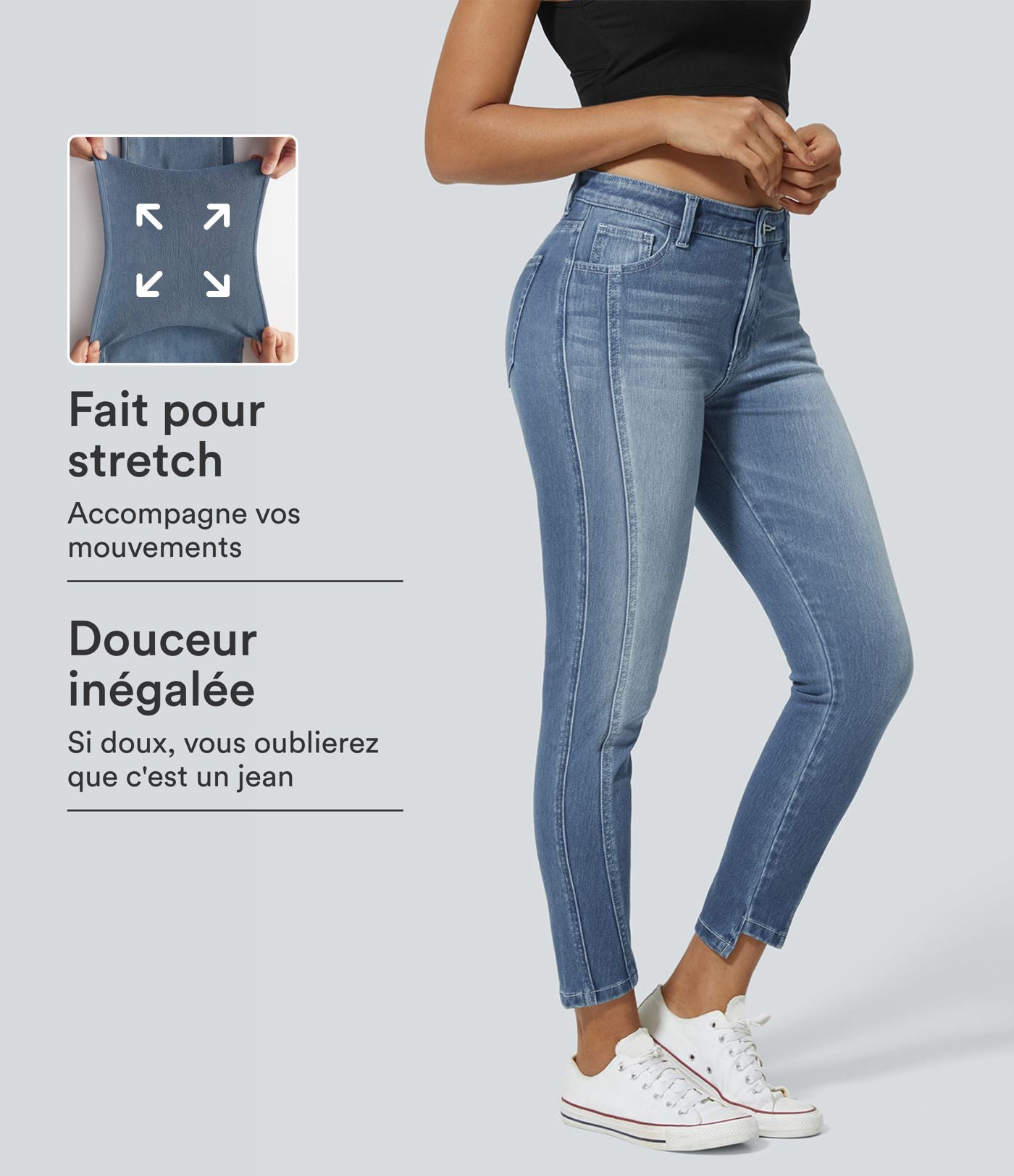 Jean Denim Élancé Stretch