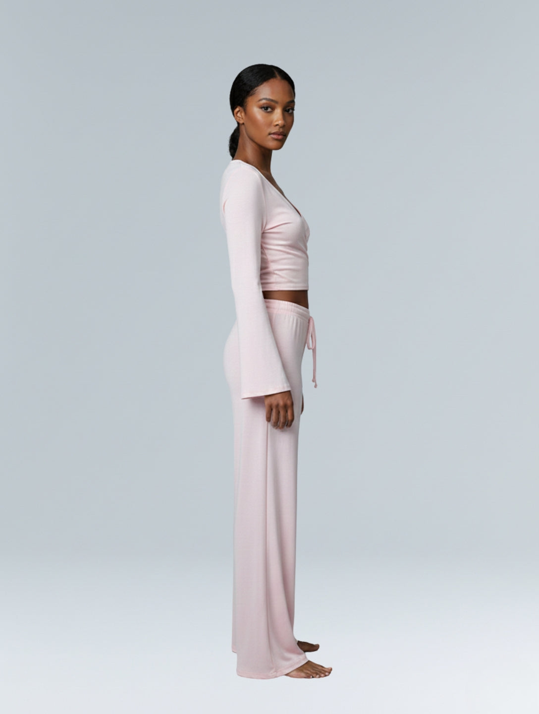 Éloïse - Ensemble loungewear cache-cœur