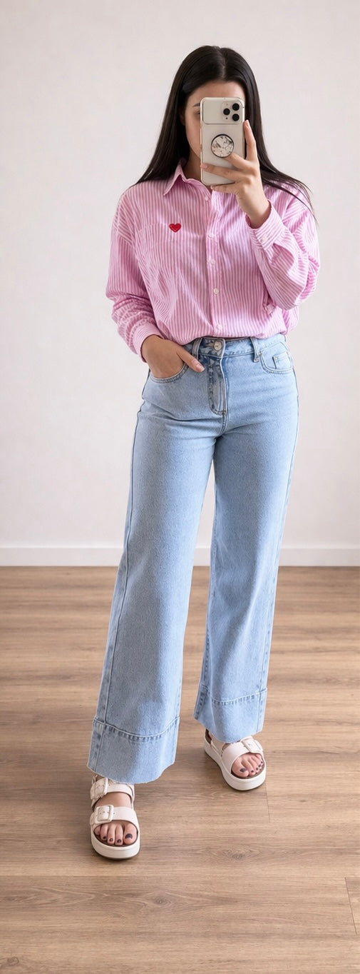 Jean Wild leg Zoey