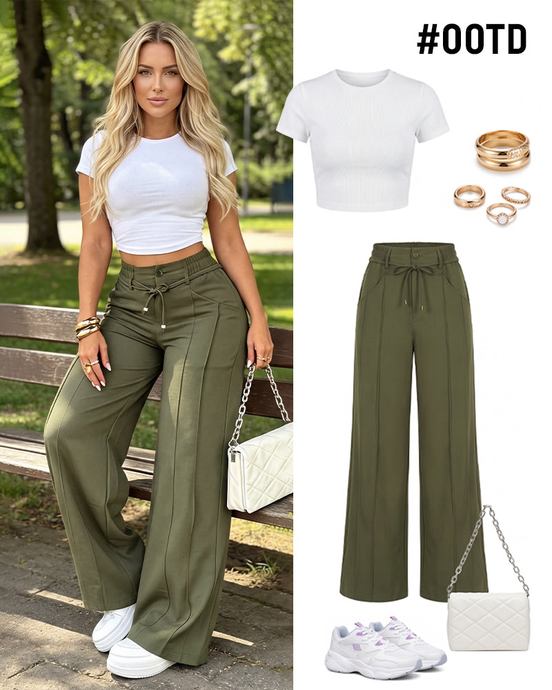 Élia - Pantalon évasé