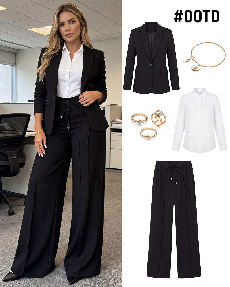 Élia - Pantalon évasé