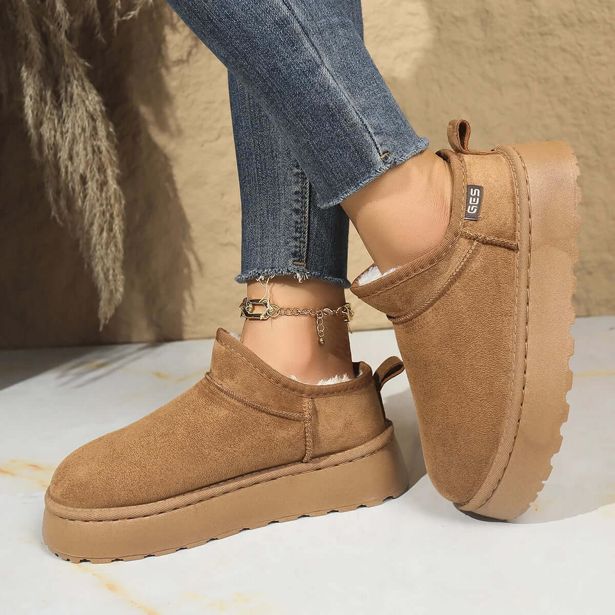 ❄️ Bottines Fourrées Ultra Confort – Chaleur & Style au Quotidien