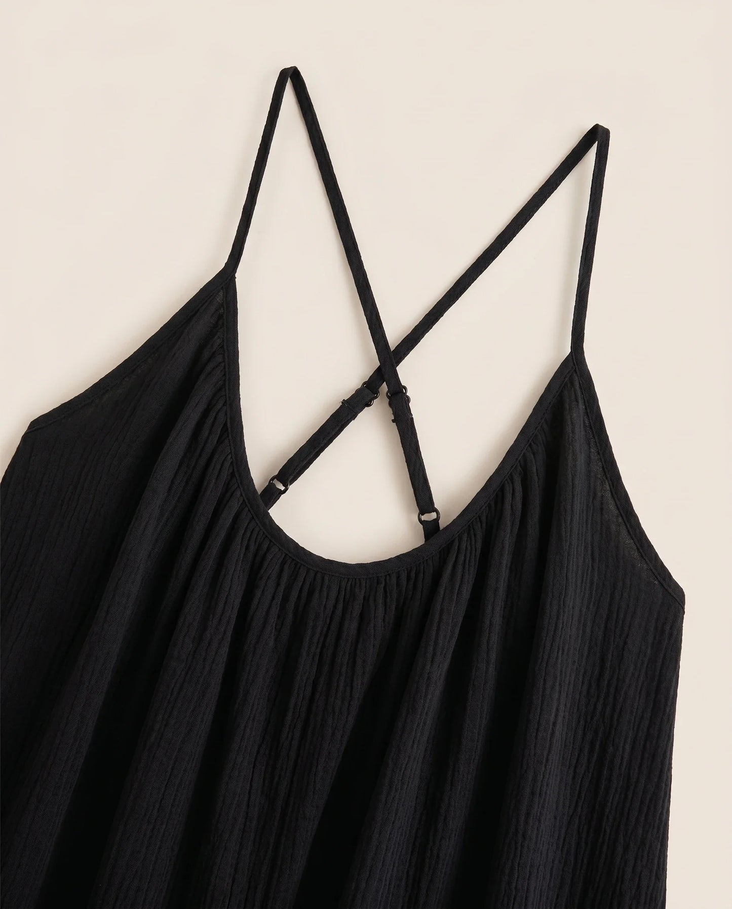 Robe longue dos nu fluide — Albane